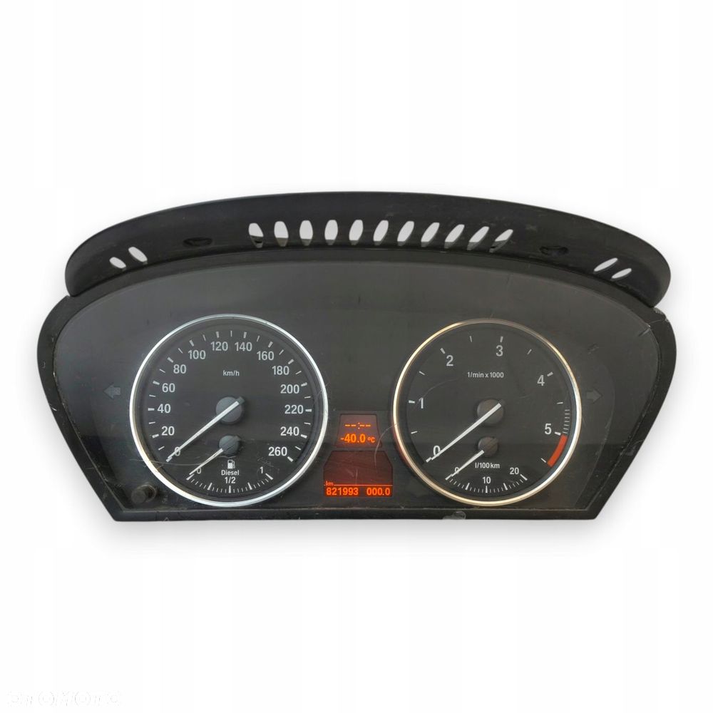 LICZNIK ZEGARY 9194889 BMW E60 E61 FL 2.0 3.0 D Diesel 821 993km - 9