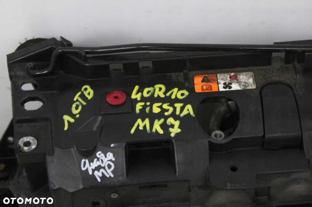 ford fiesta mk7 lift 12r- pas przedni chłodnice komplet 1.0 eb ecoboost - 8