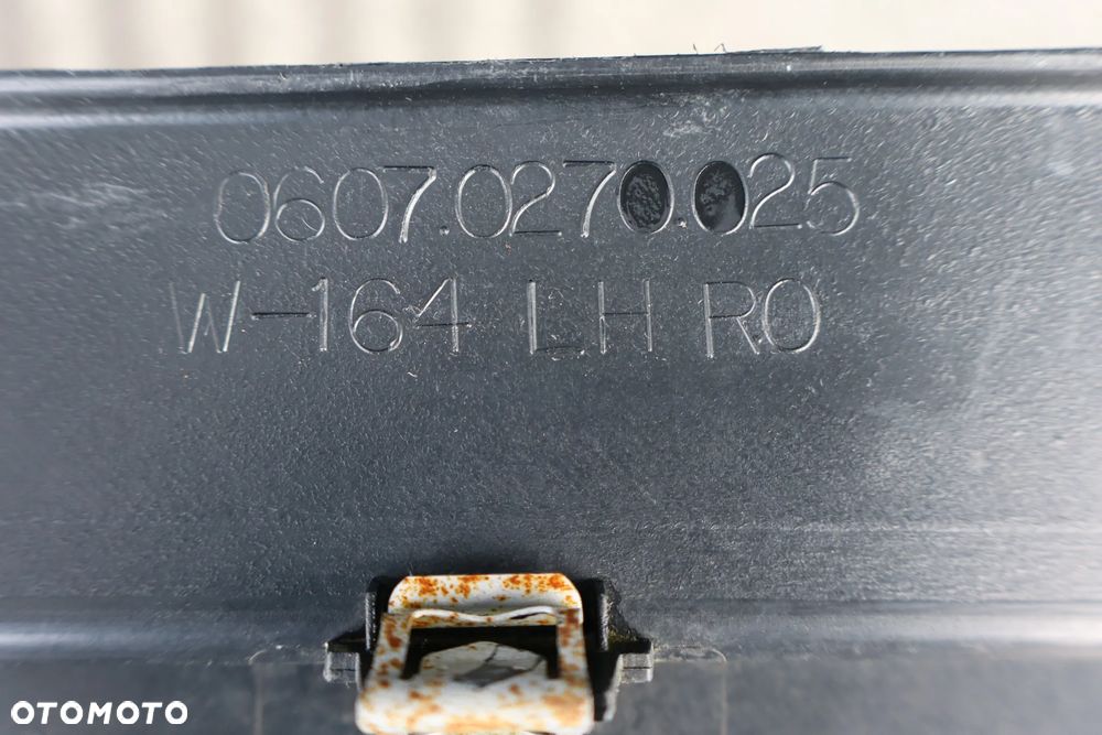 LISTWA PROGOWA PRÓG STOPIEŃ LEWY MERCEDES ML W164 A1646901375 - 13