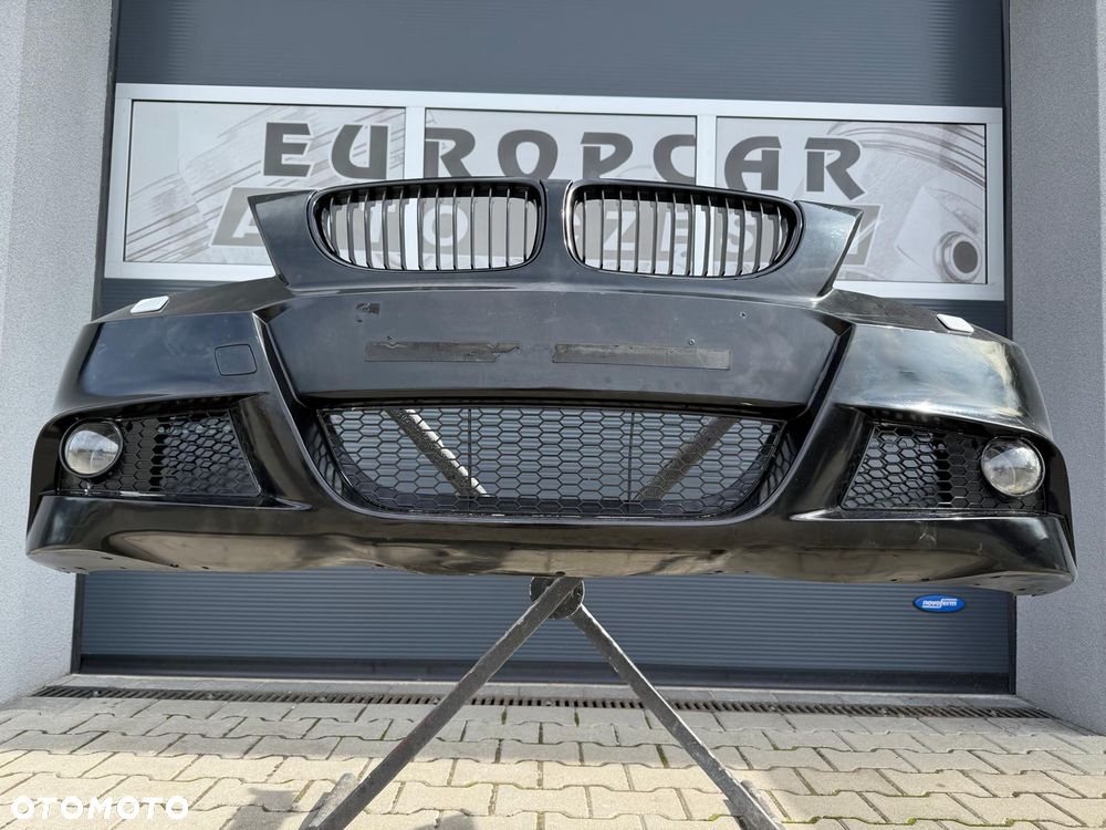 BMW 3 E90 E91 M PAKIET LCI LIFT 09-12 ZDERZAK PRZÓD POD SPRYSKIWACZE - 3