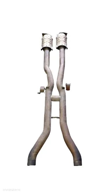 Podwójna rura wydechu z katalizatorem uszkodzony  BY0 9-05457.42/43 - 1