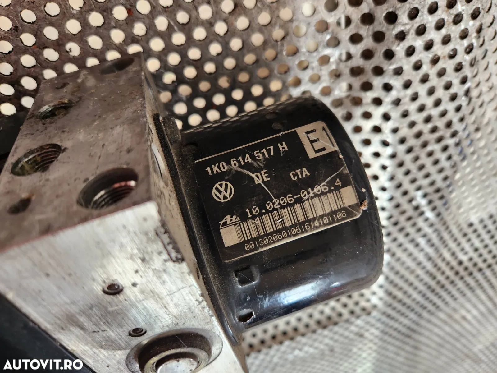 Modul Pompa Unitate ABS Skoda Octavia 2 Vw Touran Golf Jetta Caddy Seat Leon Altea Audi Cod 1KK - D - 5