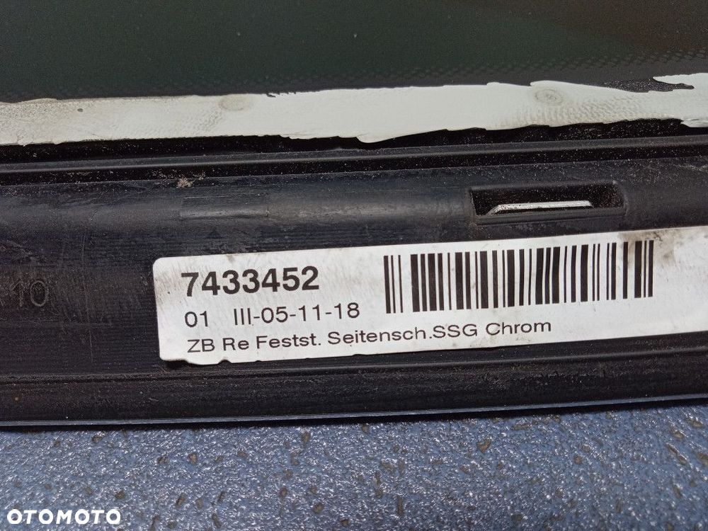 BMW 3 GT F34 LIFT SZYBA KAROSERYJNA TYŁ PRAWA - 4