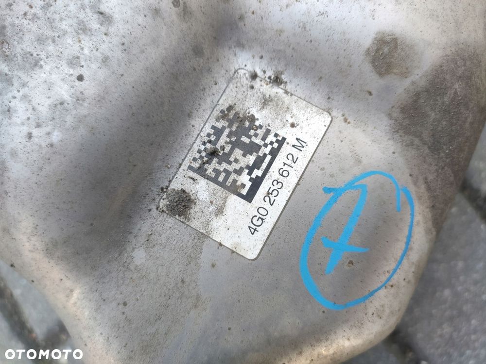 audi a6 c7 lift tłumik końcowy wydech 4g0253612m - 3