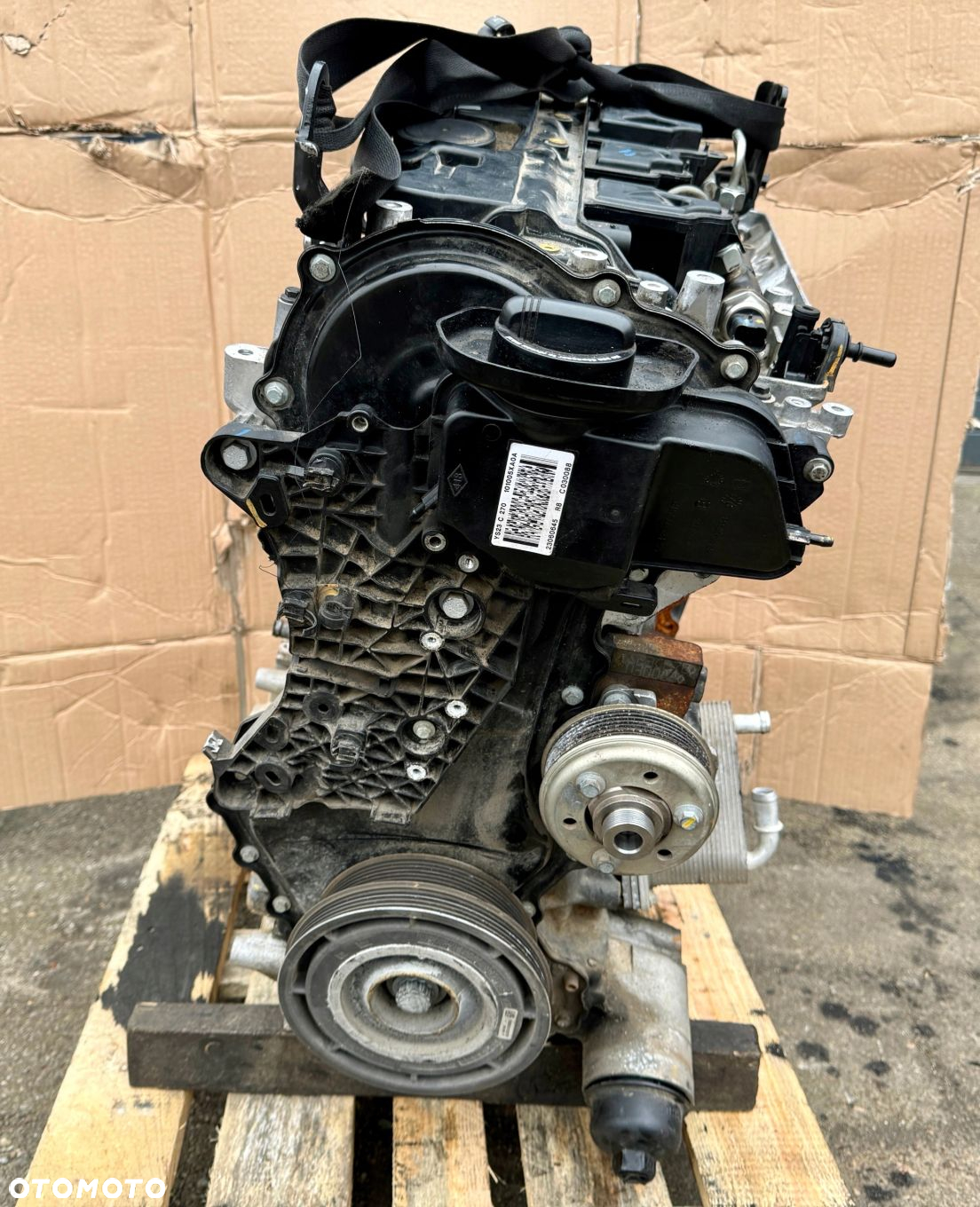 SILNIK Z UKŁ WTRYSKOWYM NISSAN NAVARA 2.3 DCI YS23 MERCEDES X 699300 MONTAŻ - 7