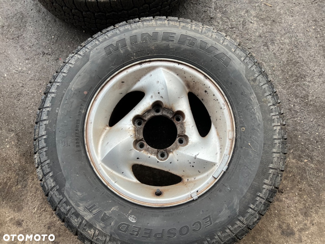 Koła aluminiowe ssangyong korando musso 235/75r15 - 2