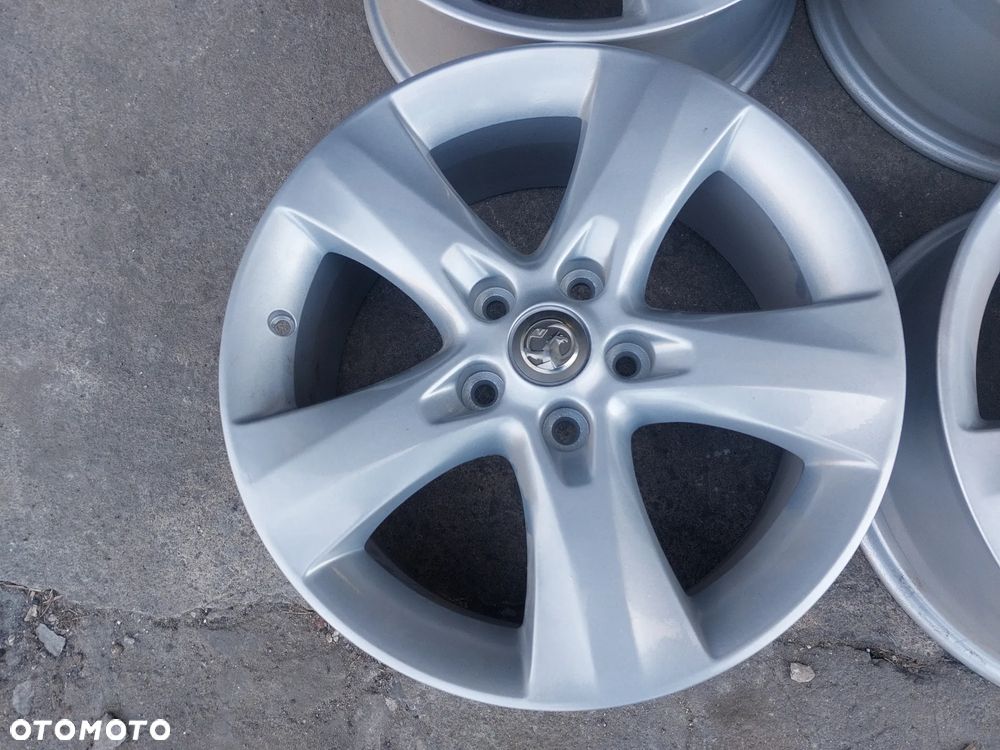 OPEL ASTRA J ZAFIRA C FELGI ALUMINIOWE R17 7J ET44 5X115 OE 13259247 PROSTE! JAK NOWE! - 2