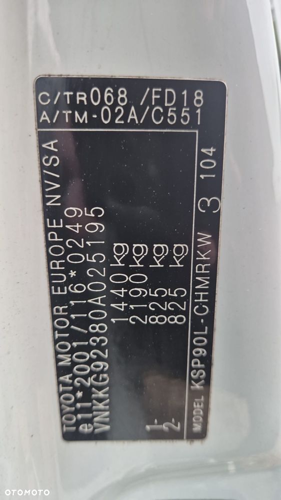 Toyota Yaris 1.0 Luna A/C - 19