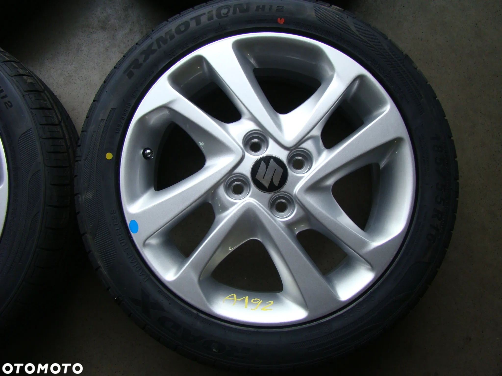 a192 4x100 Suzuki Swift Baleno 6jx16 opony lato niemontowane 185/55 - 5