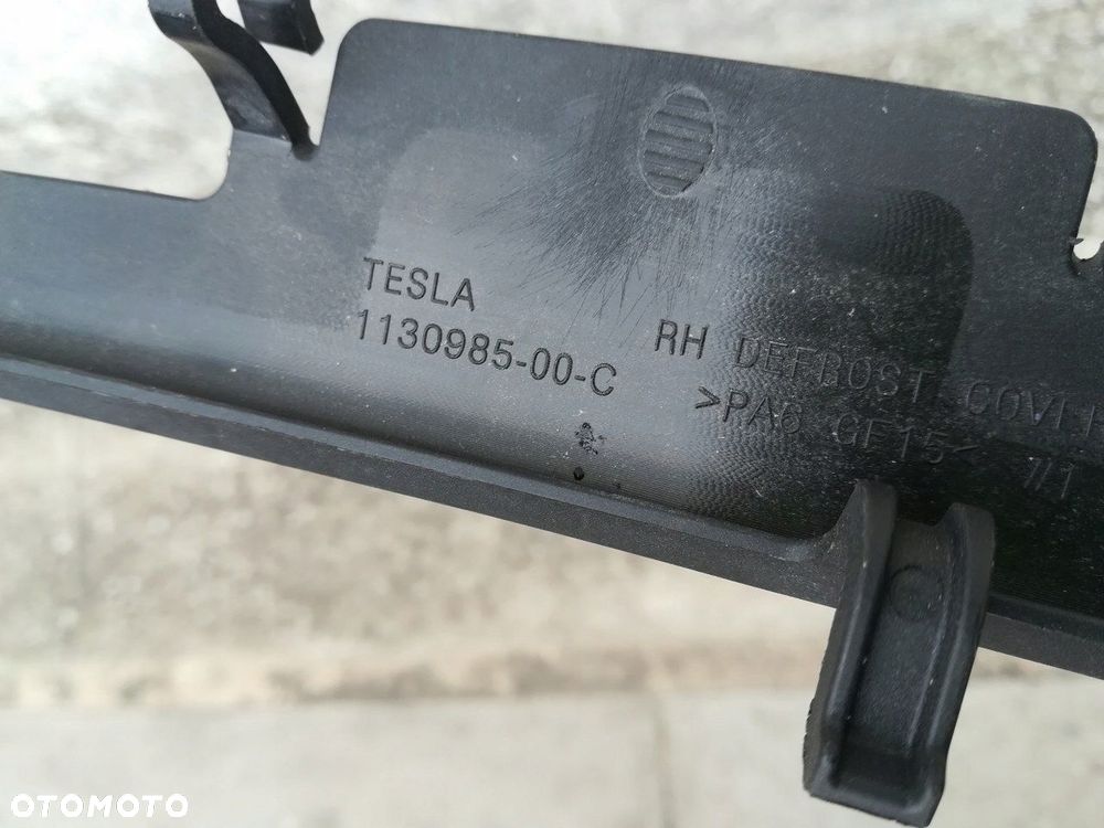 TESLA 3 LISTWA KRATKI NAWIEWU DESKI ROZDZIELCZEJ OSŁONA 1130985-00-C ORYGIN - 3