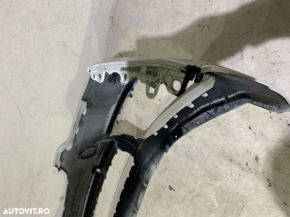 Bara fata BMW Seria 5, G30/G31, M-Sport, 2016, 2017, 2018, 2019, 2020, cod origine OE 51118064928, cu gauri pentru senzori de parcare. - 8