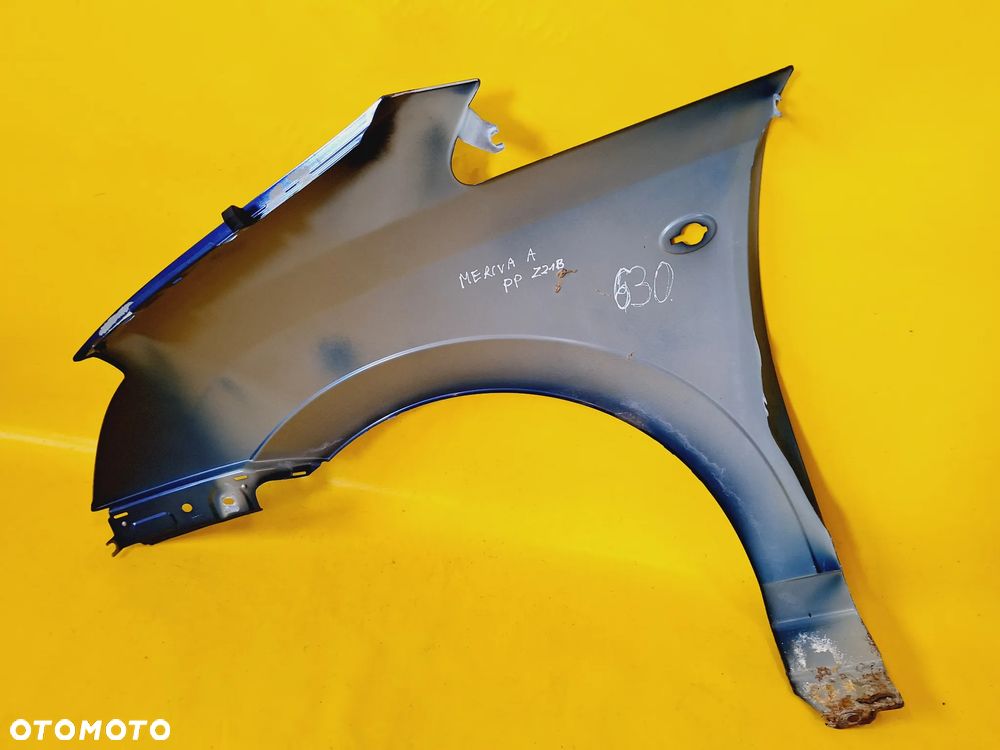 BŁOTNIK PRAWY PRZÓD PRZEDNI OPEL MERIVA A LAK: Z21B NR630 - 11