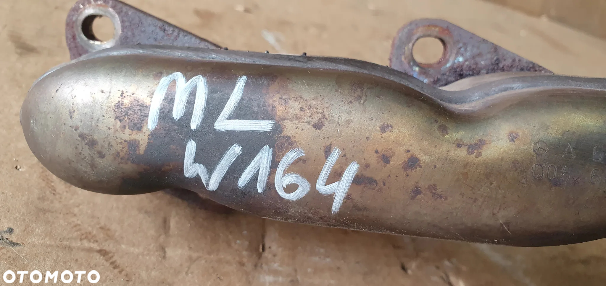 Kolektor wydechowy lewy Mercedes ML W164 3.0 CDI A6421420102 - 8