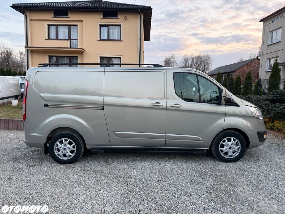 Ford Transit Custom  LONG L2H1 Piękny Zadbany Alufelgi - 12