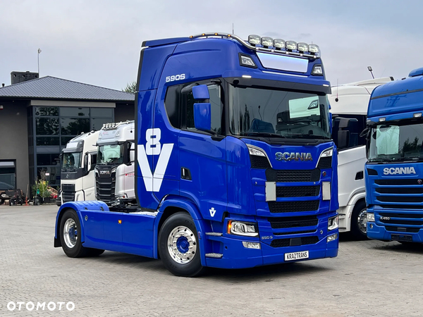 Scania 590S z Niemiec jak nowy idealny stan 220Tkm V8 kontakt ASO Scania