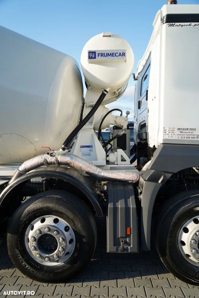 Mercedes-Benz AROCS 3240 / 9M3 BETONIERĂ / 8x4 / BETONIERĂ / AUTOMATĂ / CAMERĂ / JANTE DIN ALIAJ - 16