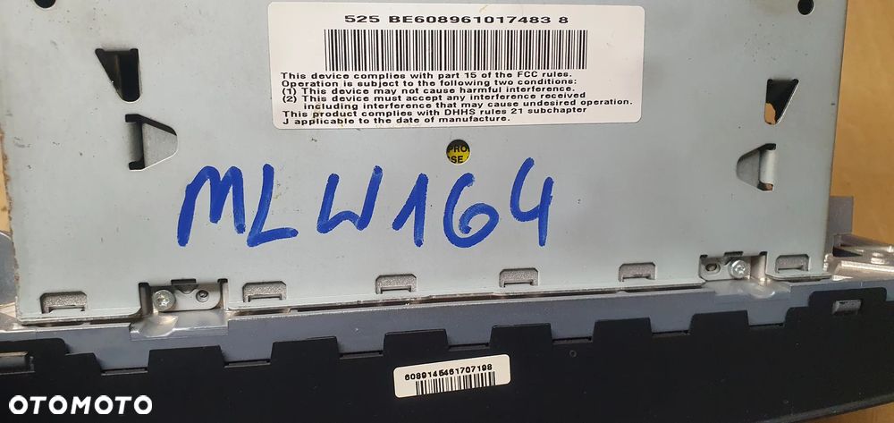 Radio radioodtwarzacz Mercedes ML W164 A1648201579 A2038270062 - 8