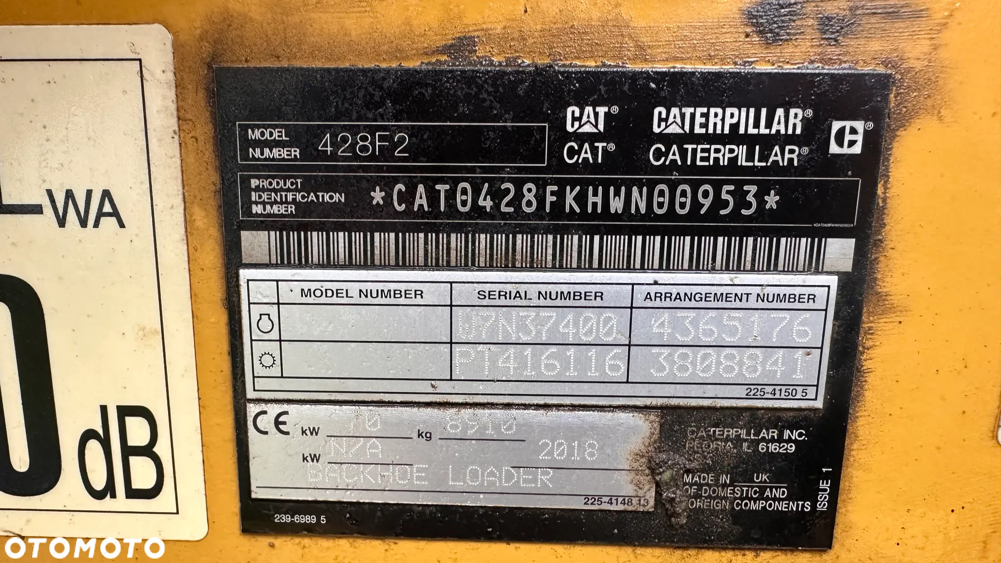 Caterpillar 428F - 5