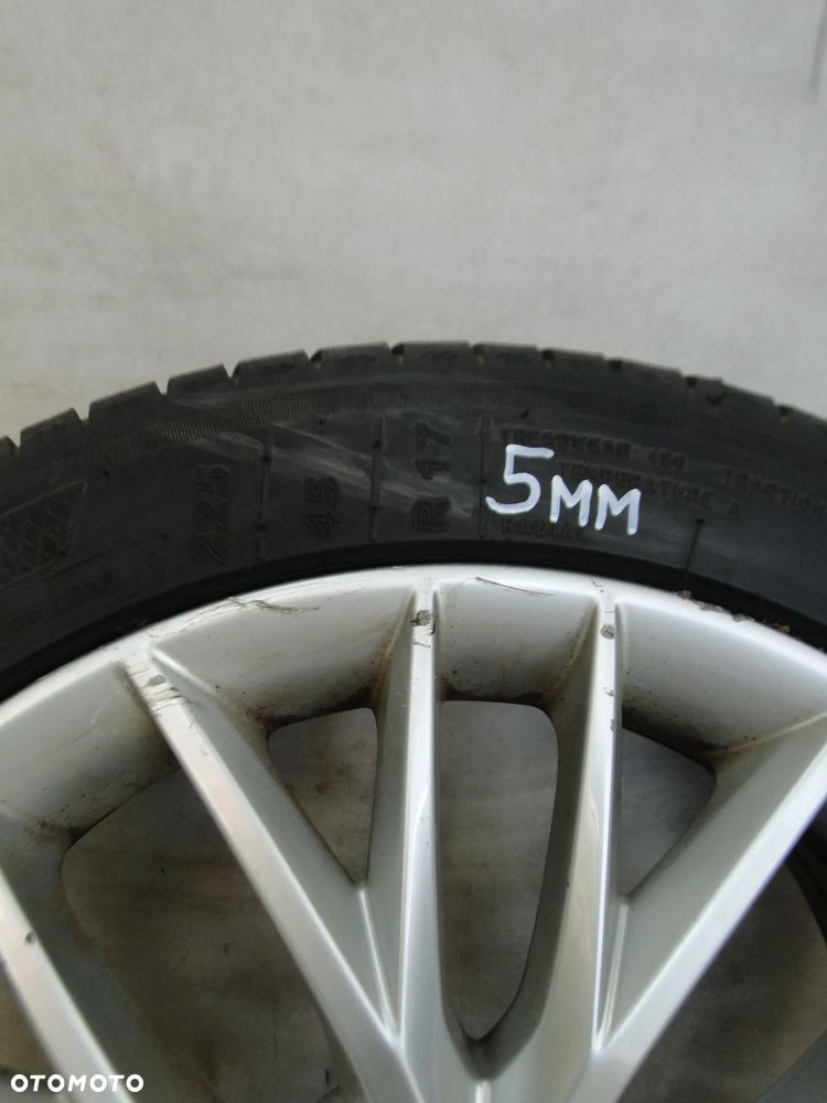 SEAT LEON III 3 FELGA FELGI ALUMINIOWE OPONY 7x17 5x112 ET-49 225/45R17 - 6