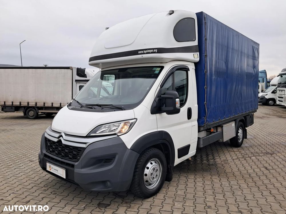 Citroën JUMPER 2.0D 130CP CABINA DE DORMIT SI PRELATA - 1