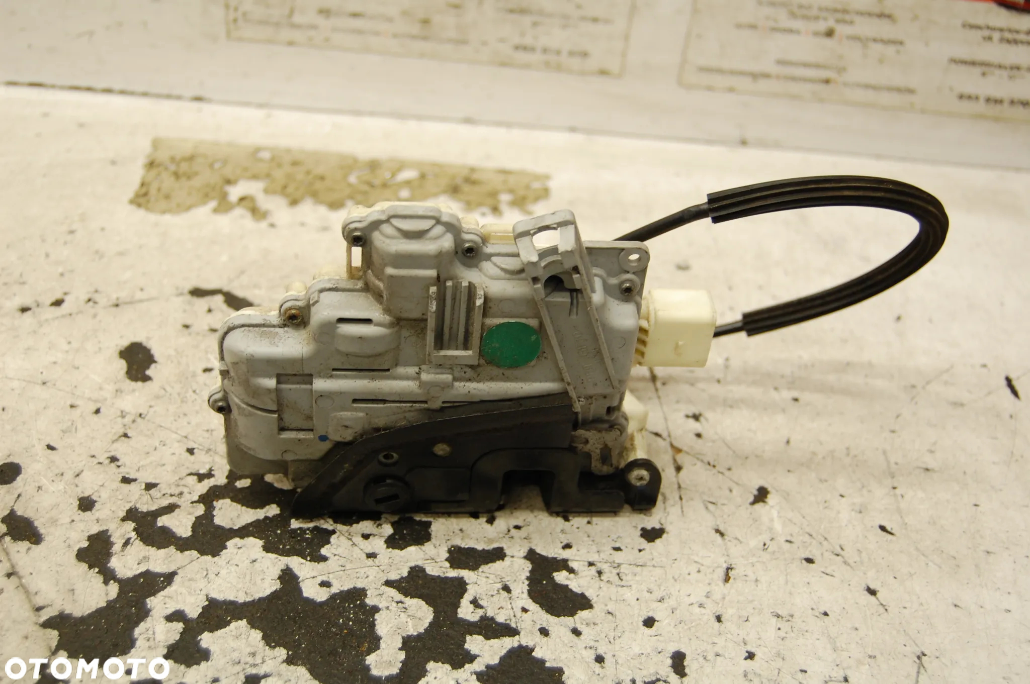 ZAMEK DRZWI PRAWY TYŁ TYLNY 3C4839016A 7 PIN VW PASSAT B6 AUDI Q7 3C4839016B 3C4839015B - 7