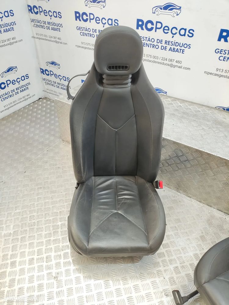 Bancos Pele Originais Eletricos Mercedes Benz SLK R171 Sport AMG 2003 a 2011 - 11