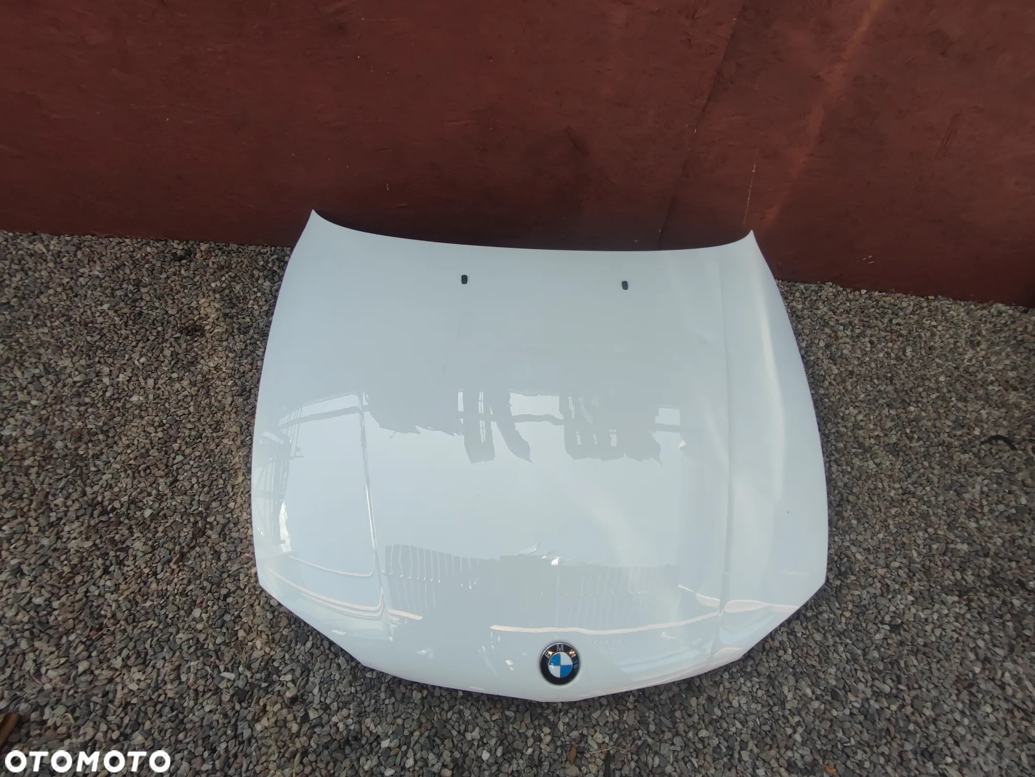 BMW E81 / E82 / E87 / E87LCI / E88  ORYGINALNA MASKA PZEDNIA / POKRYWA SILNIKA PRZÓD W KOLORZE BIAŁYM  ALPINEWEISS III O KODZIE A300 O NR. 41 62 7 162 102 / 41 61 4 415 290 / 41 62 7 134 070 OEM W DOBRYM STANIE - 16