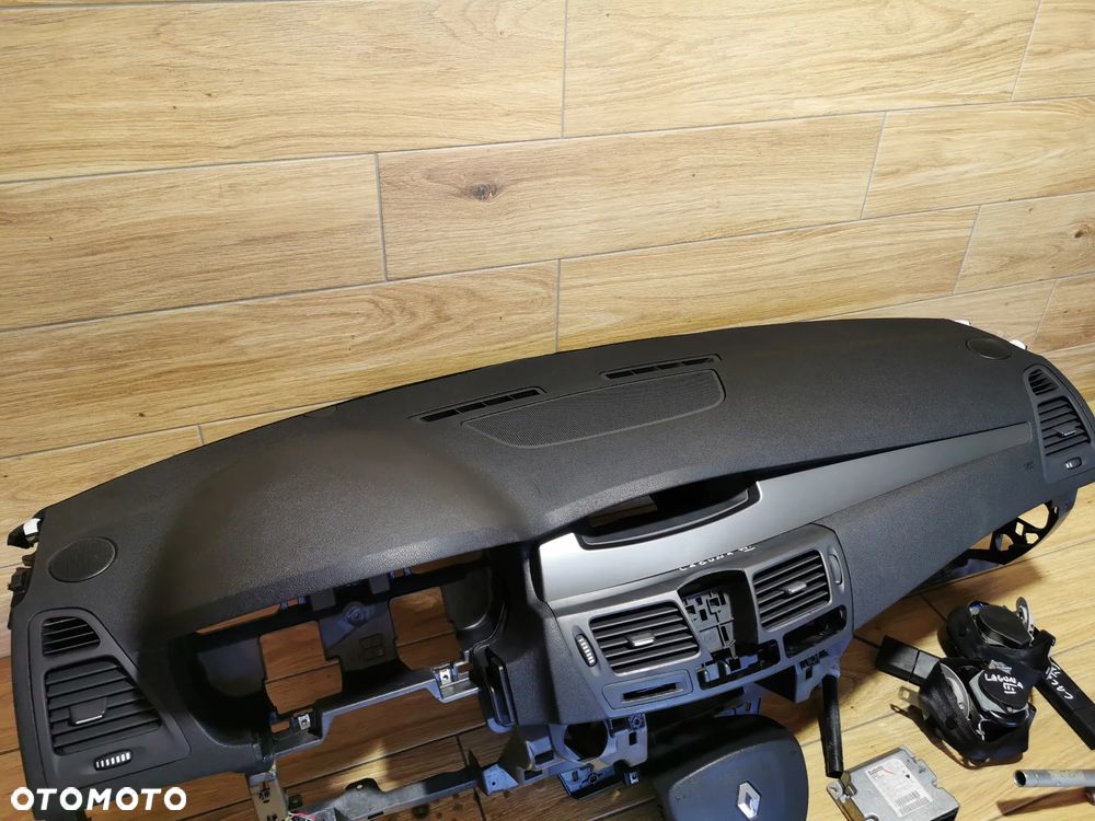 Renault Laguna III Deska Rozdzielcza Kokpit Airbag Pasy - 4