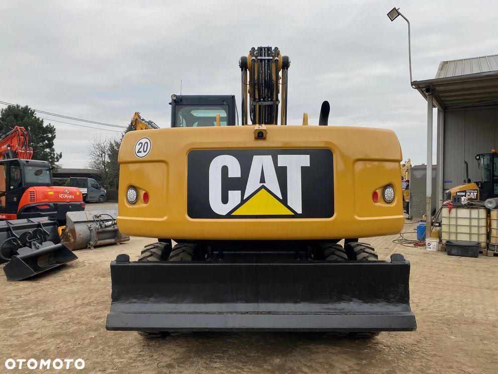Caterpillar CAT M322D, 2014 ROK, PODPORY + PŁUG, Z NIEMIEC, SUPER STAN, - 5