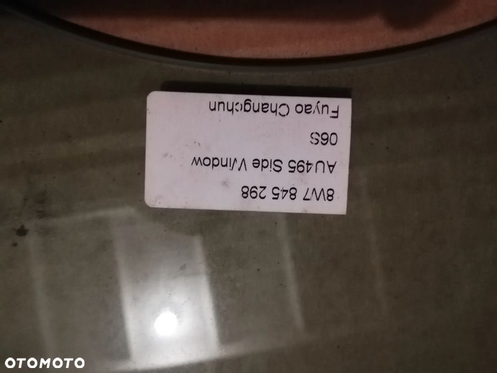 szyba lewa prawa tył tylna AUDI A5 8W CABRIO 16r. 8w7845297 8w7845298 - 8