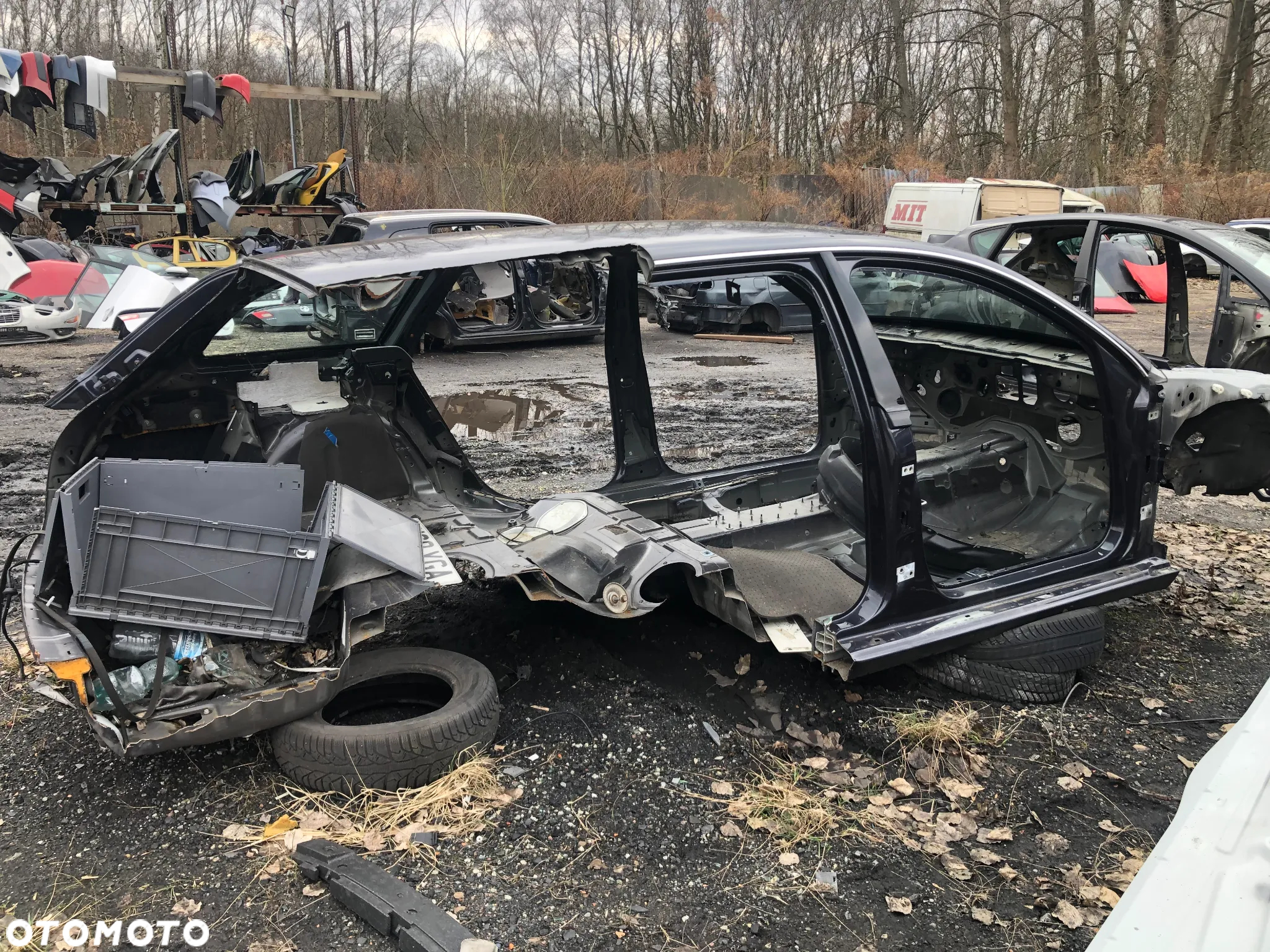 Błotnik Lewy Tył Ćwiartka Poszycie Audi A6 C6 Kombi Kod Lakieru LZ7Q 2010R Lift (2004–2011) - 5