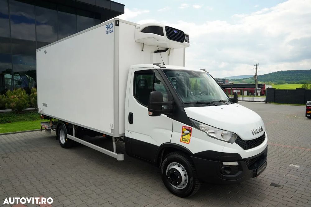 Iveco DAILY 70-170 / FRIGORIFER / CARRIER PULSOR 500 UNIT / TWIN / D-HOLLANDIA LIFT / AUTOMAT / 3 LOCURI - 4