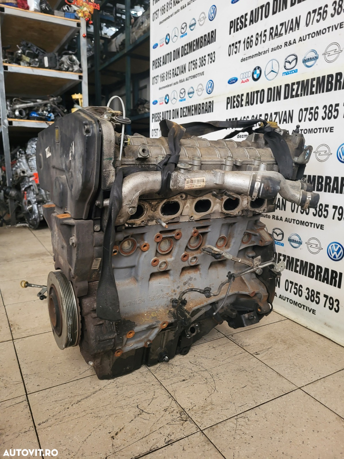 Motor 1.9 Diesel Cdti 939A9000 Fiat Croma Alfa 159 Opel Zafira B Vectra C Astra H 150 Cai Euro 4 Te - 4