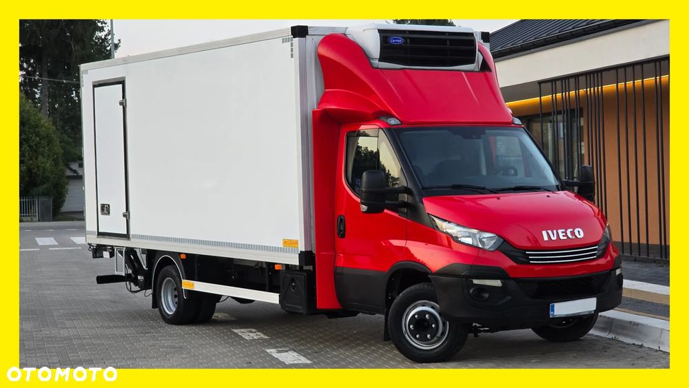 Iveco IVECO DAILY 72C18 3.0 180KM DMC 7200 ❗❗ MODEL 2019 / CARRIER XARIOS 500 / MROŹNIA +32 -32 / ZABUDOWA JEGGER 10 EP / GRUBA ŚCIANA / WINDA BAR 1000KG / NAVI / KAMERA COFANIA / RADAR  / SERWIS ASO / ŁADOWNOŚĆ 3600KG❗❗ JAK NOWY❗❗ - 1