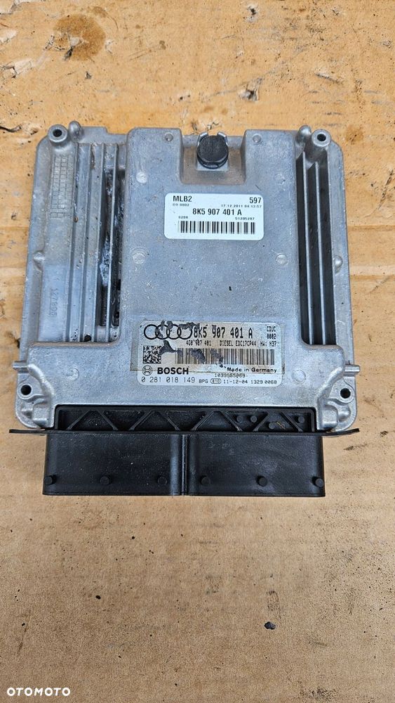 sterownik 8k5907401a 0281018149 audi a4 a5 a6 c7 a7 c7 - 1