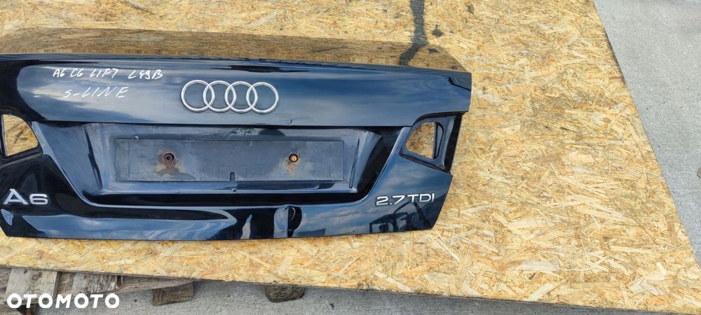 KLAPA TYLNA TYŁ AUDI A6 C6 SEDAN LY9B LIFT S LINE - 2