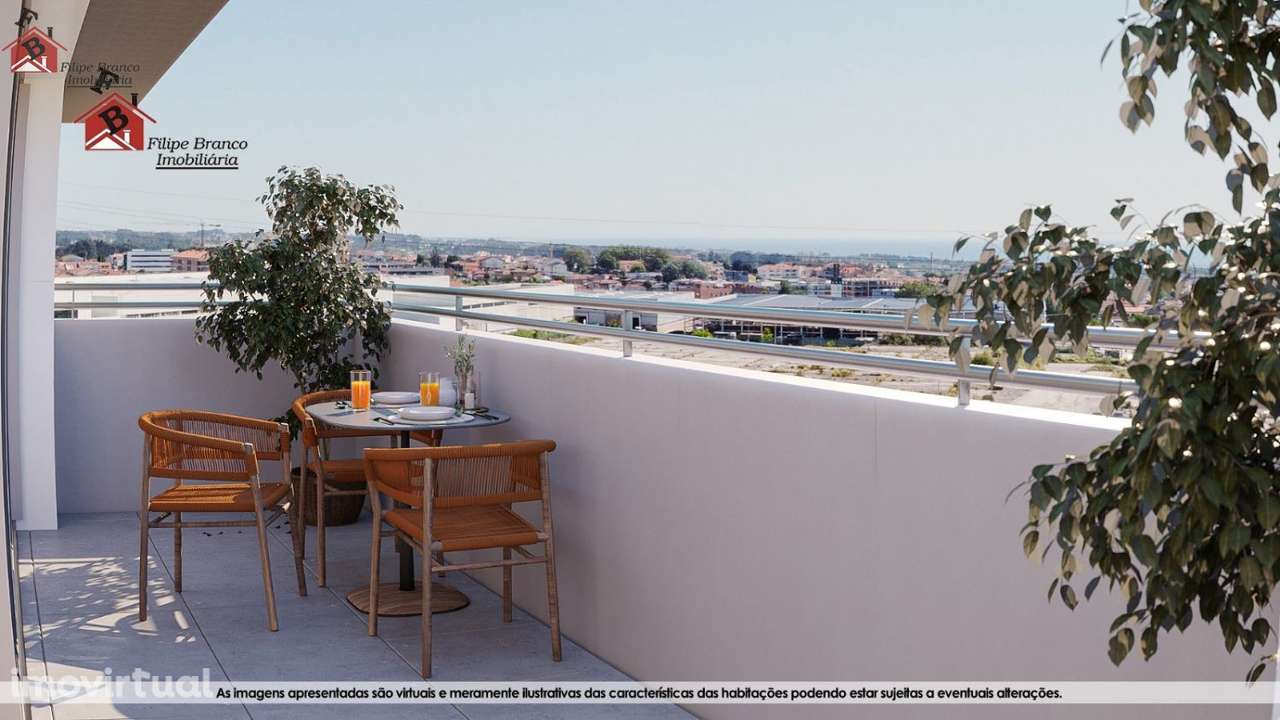 T2+1 NOVO AMPLA VISTA MAR 150M2 SANTA MARINHA GAIA 349.000€ - Grande imagem: 3/26
