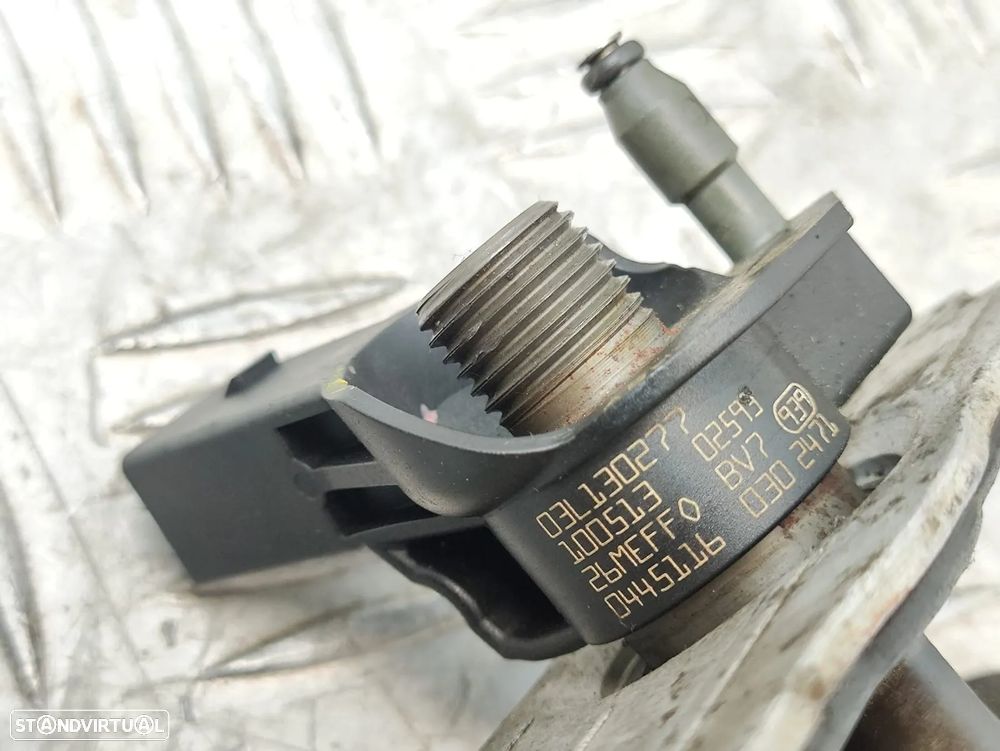 Conjunto Injetores Original Bosch VAG VW Volkswagen Audi Seat Skoda CBA 2.0 TDI 140cv 0445116030 03L130277 - 16
