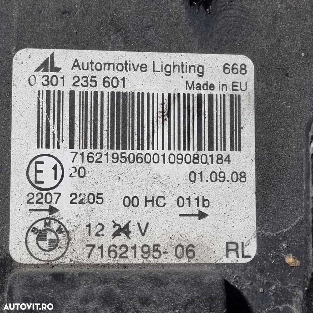 Far Stanga BMW X3 E83 Facelift 2006 - 2010 SUV 4 Usi (1458) Fara xenon 716219506 - 4