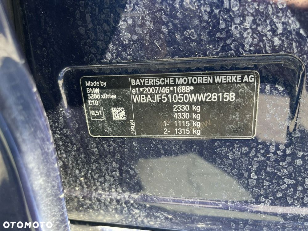 BMW Seria 5 520d xDrive Business Edition sport - 16
