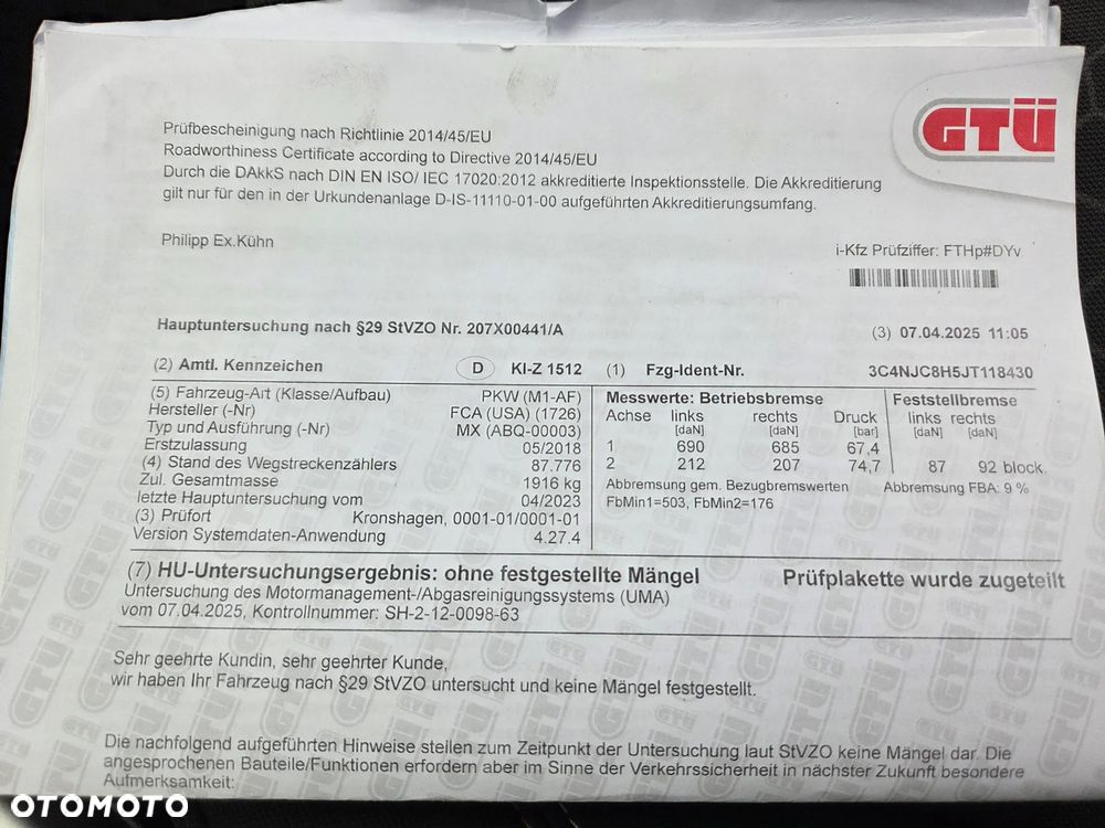 Jeep Compass 1.4 MultiAir Longitude - 37