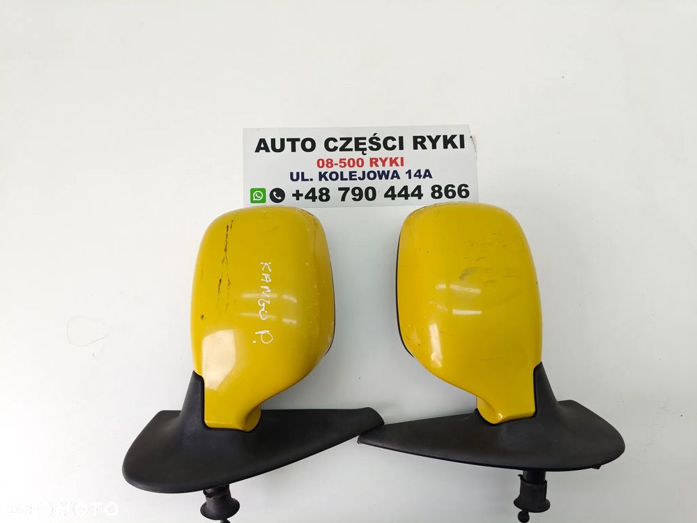 Renault Kangoo I Lift Lusterko Lusterka Zewnętrzne Żółte - 9