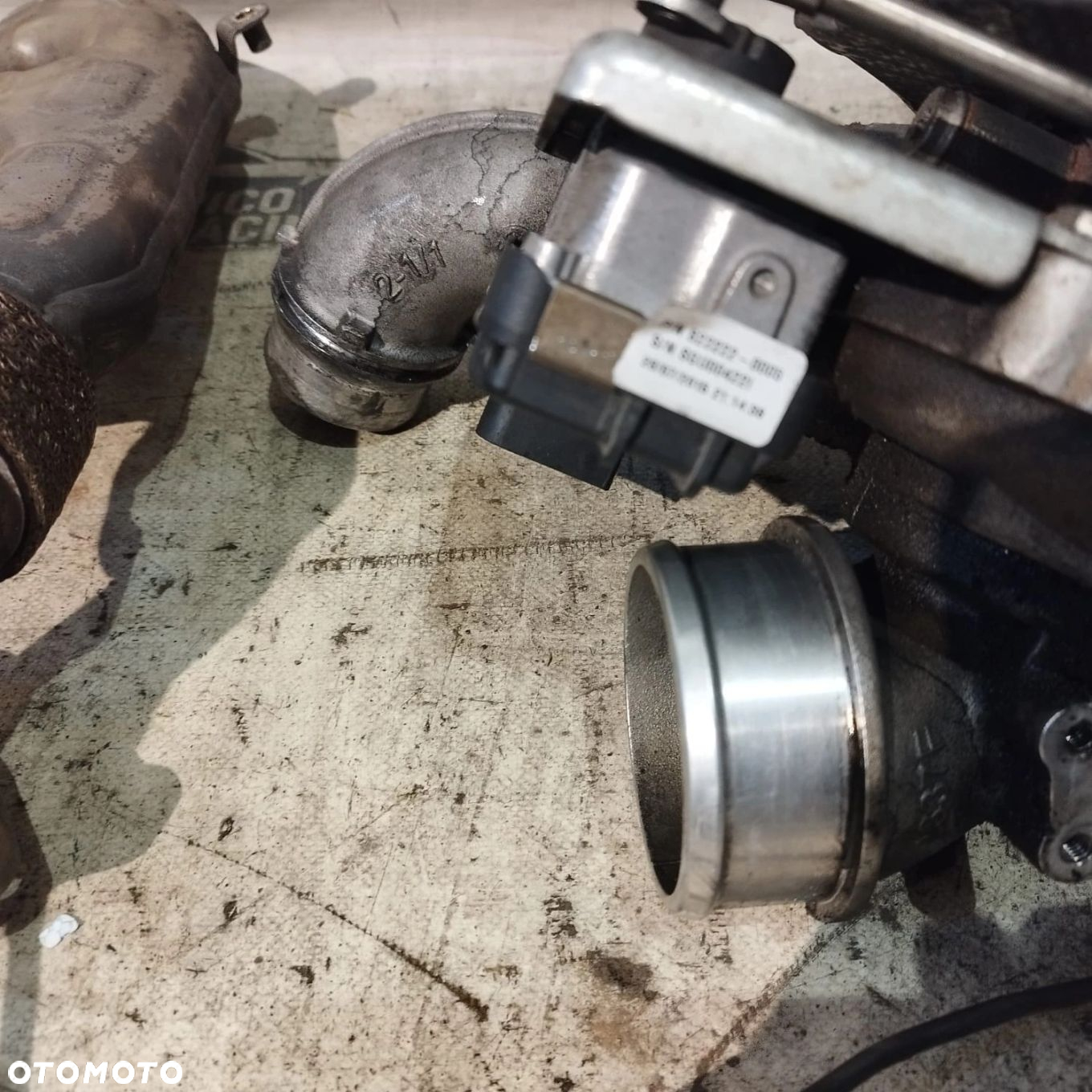 TURBOSPRĘŻARKA TURBINA MASERATI GHIBLI III M157 3.0D 35242186F - 5