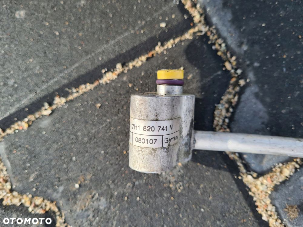 VW T5 2.5 TDI przewód przewody klimatyzacji PRZÓD 7H1820741M 7H1820743K - 3