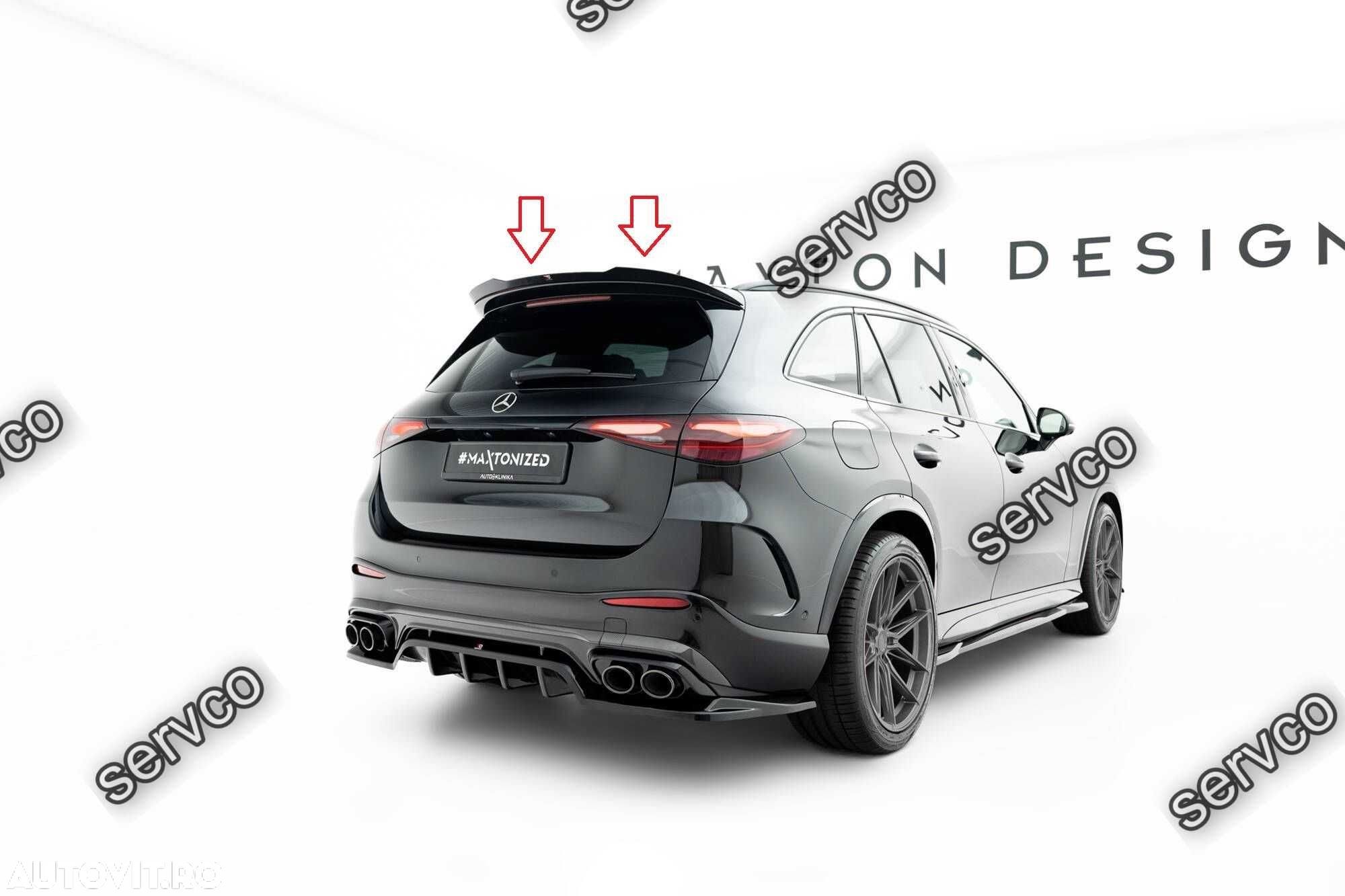 Eleron spoiler cap Mercedes GLC X254 43 AMG 2022- v2 - Maxton Design - 3