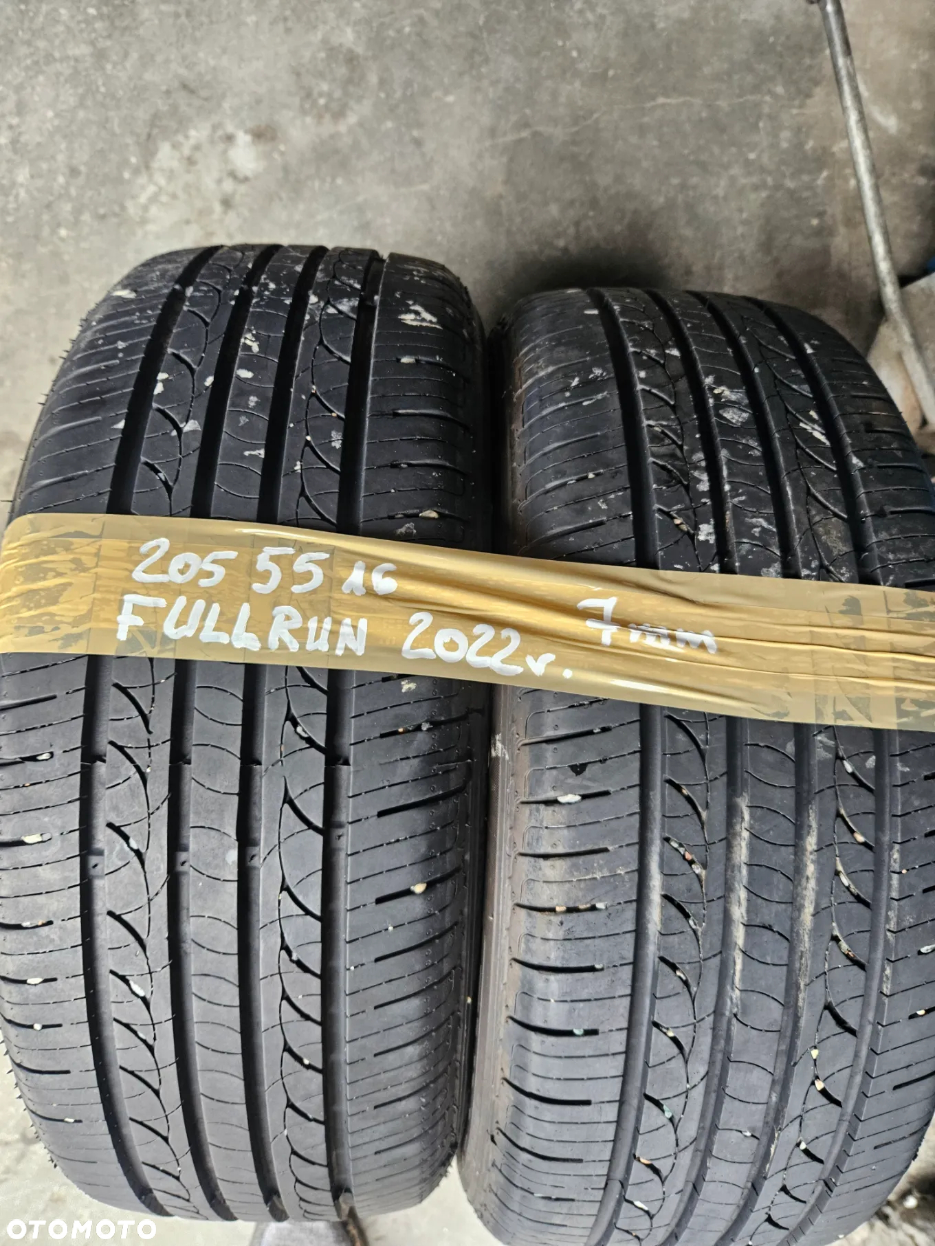 OPONY OPONA 205 55 16 2022 ROK 7mm FULLRUN FRUN-ONE 2 SZTUKI KOMPLET 94W - 7