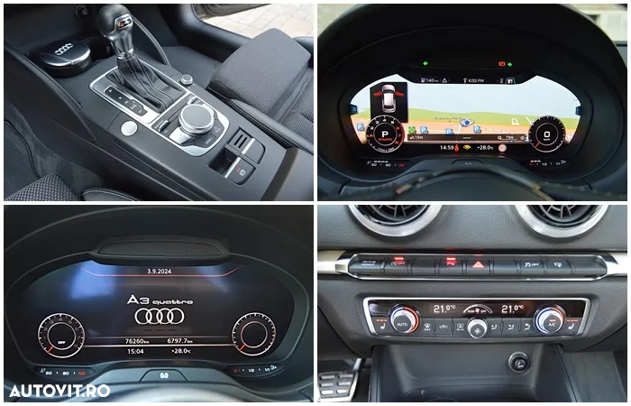 Audi A3 2.0 TFSI Quattro S tronic Sport - 8