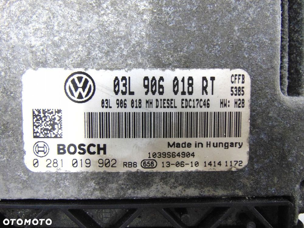 STEROWNIK SILNIKA 03L906018RT SUPERB II CFF 2.0TDI - 3