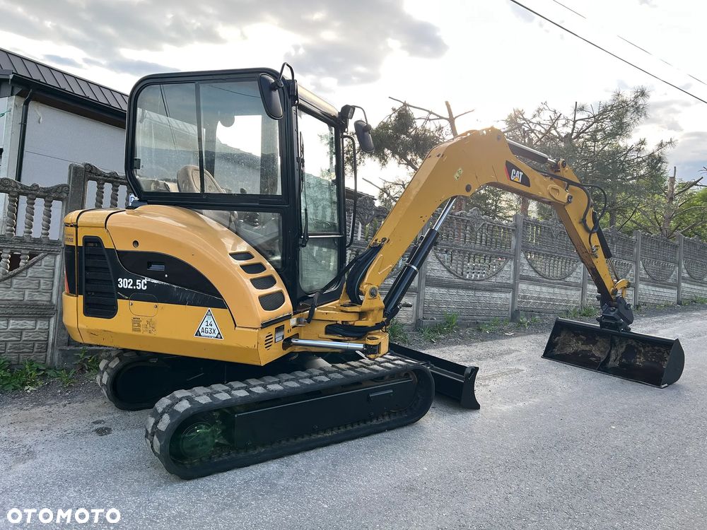 Caterpillar 302.5C * Minikoparka CAT 302.5 * 3 Tony * Długie Ramie * Stan Bardzo Dobry * - 15