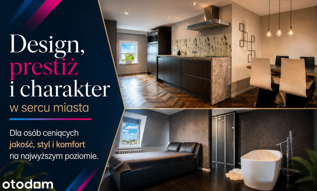 Design, prestiż i charakter w sercu miasta.